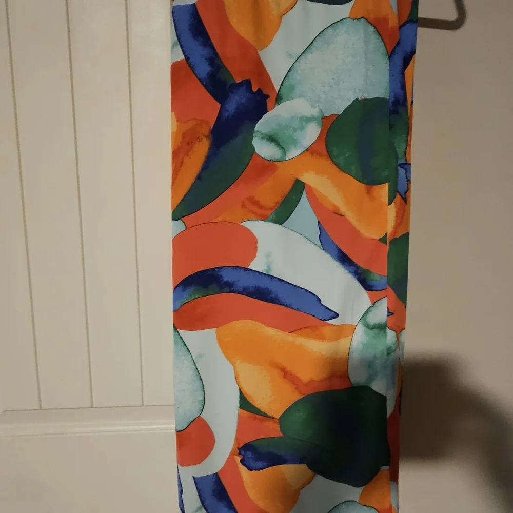 New York & Company Multicolor Abstract Apparel - Picture 4 of 12